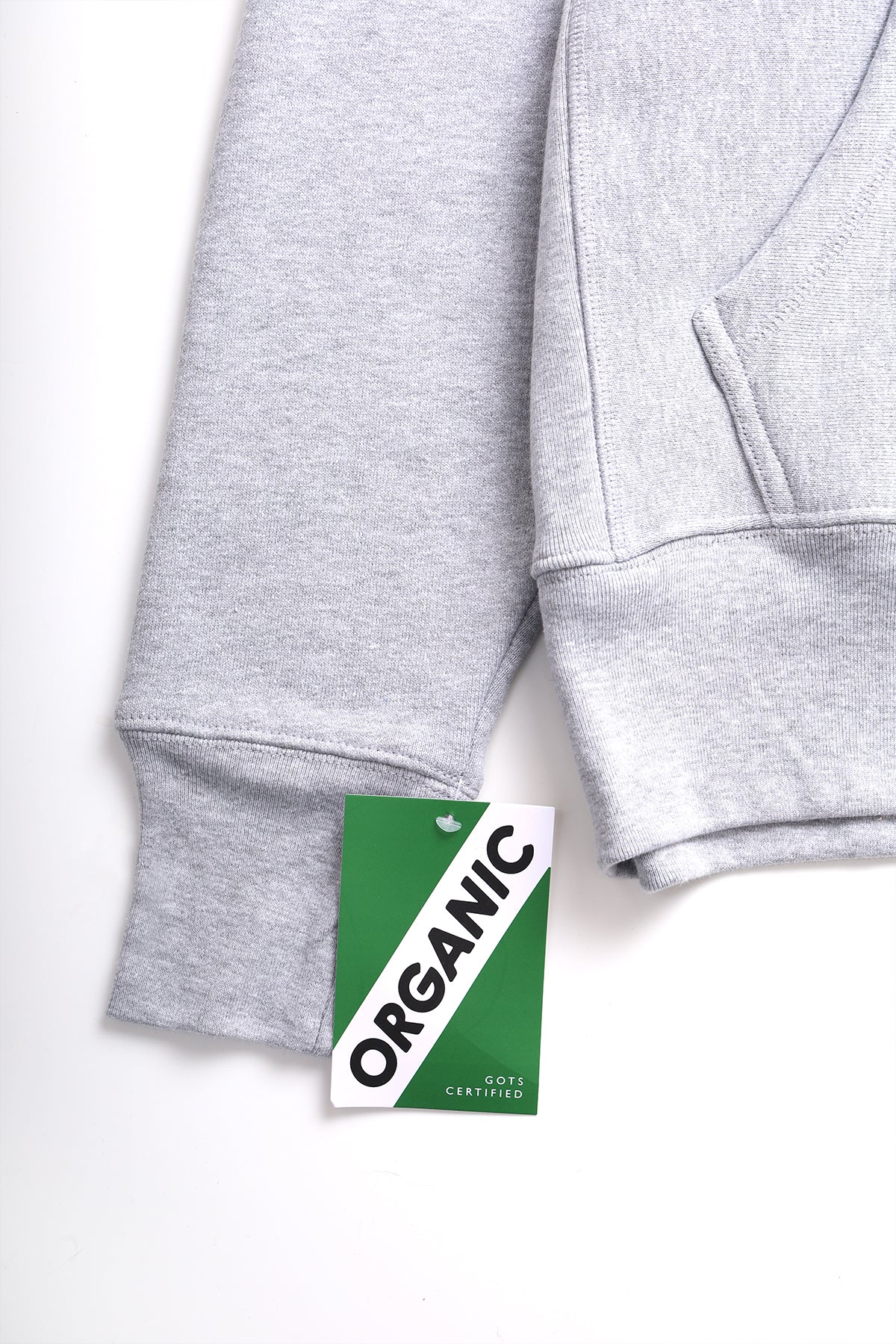 12oz Service Embroidered Hoodie - Grey - Image 5