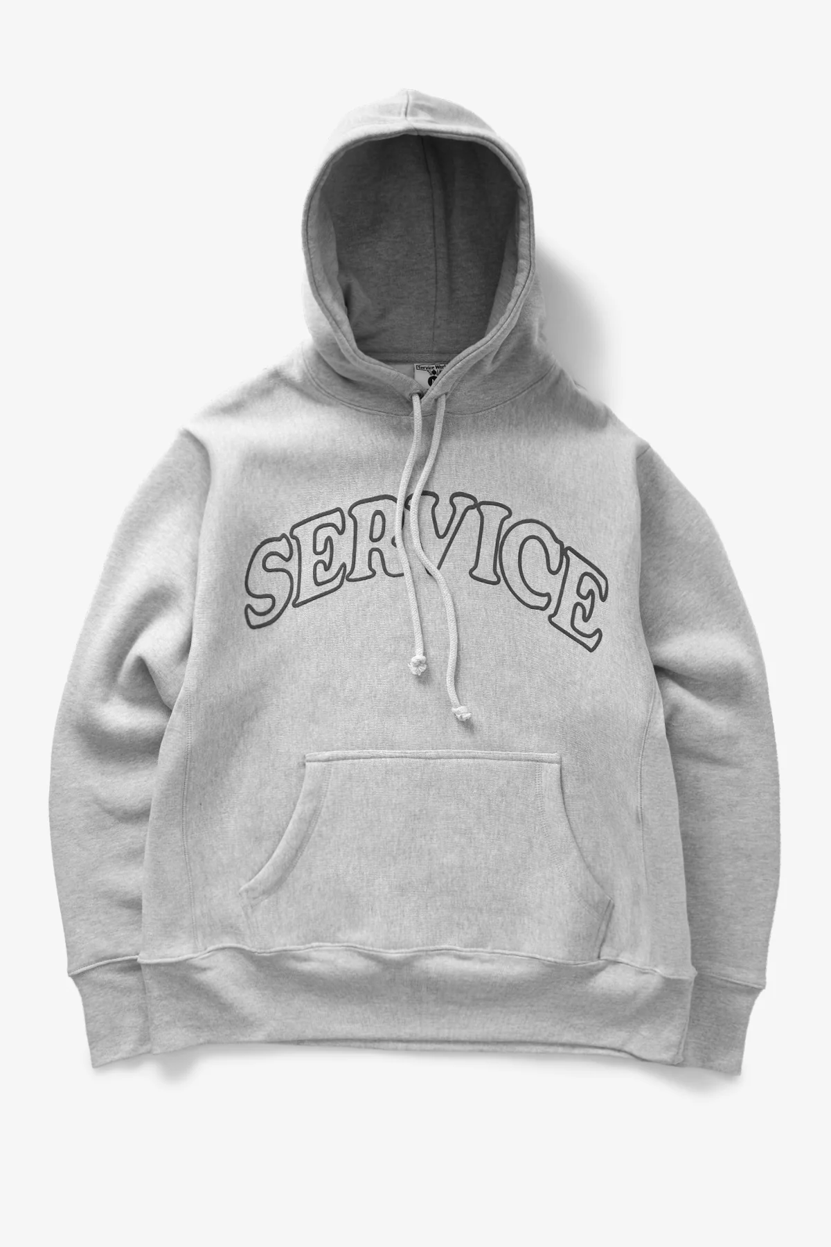 Arch Logo Hoodie - Marl Grey