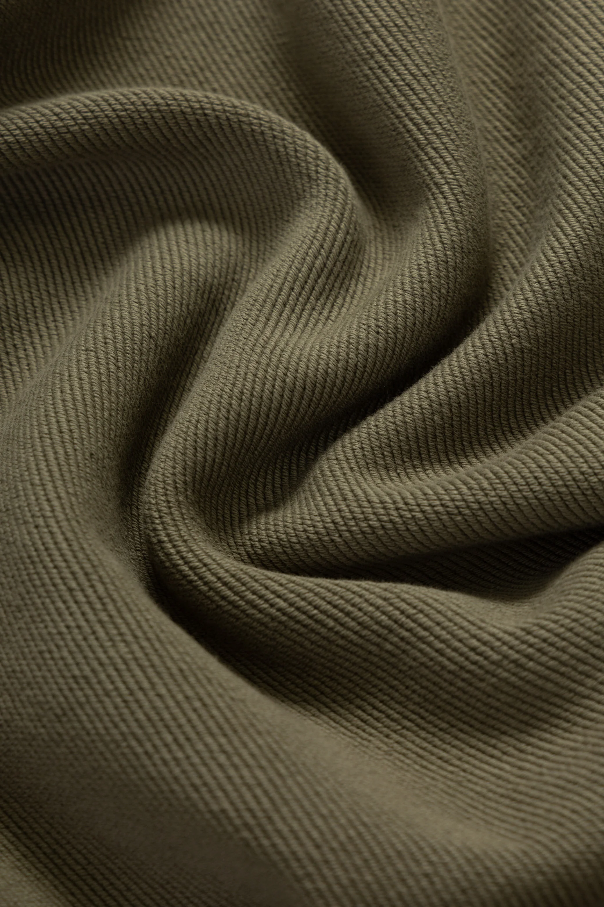 Arch Logo Zip Hoodie - Olive - Image 6