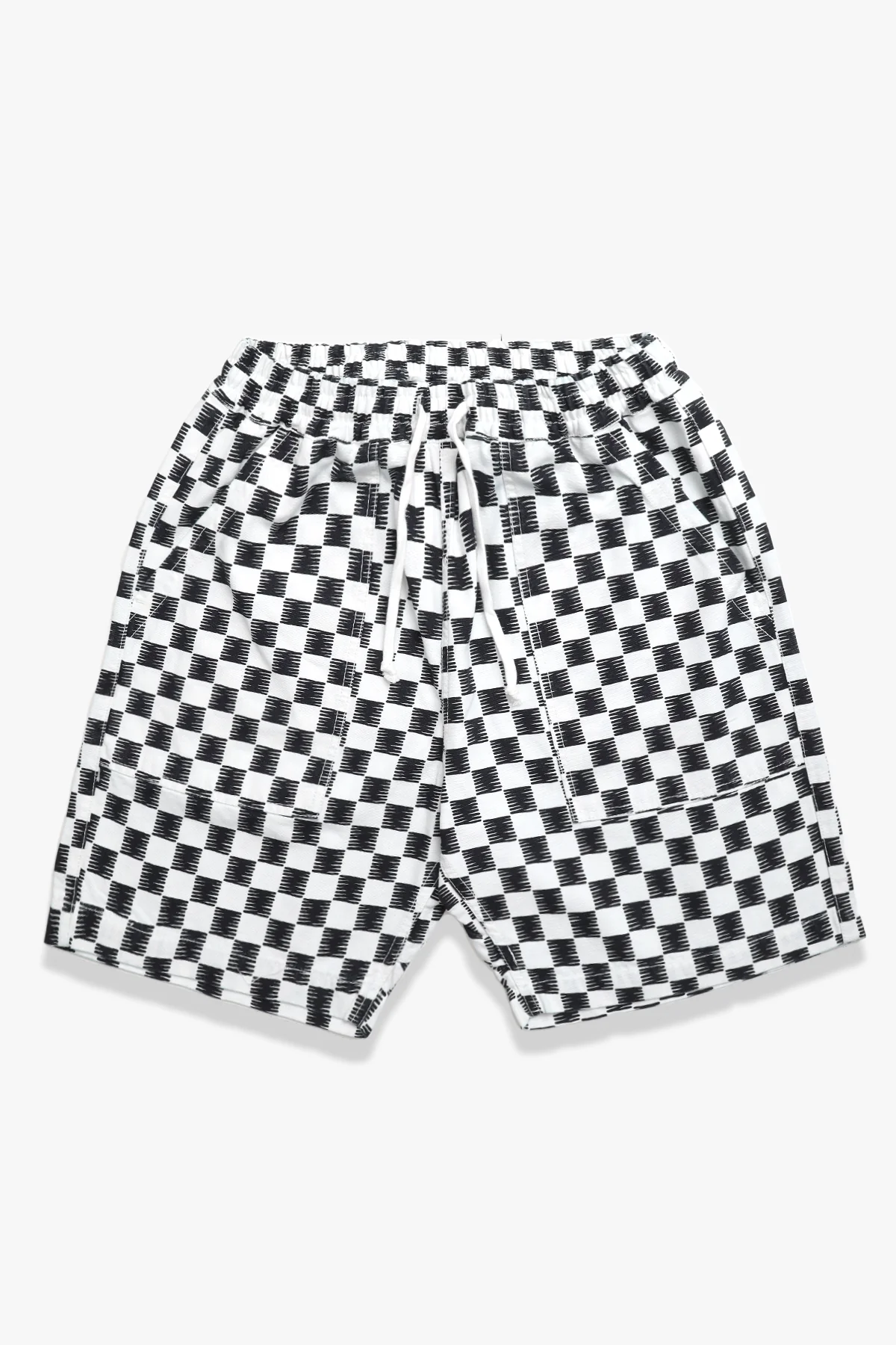 Classic Chef Shorts - Mono Checker - Image 2