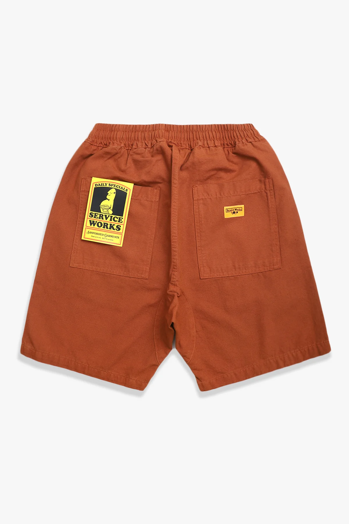 Classic Chef Shorts - Terracotta