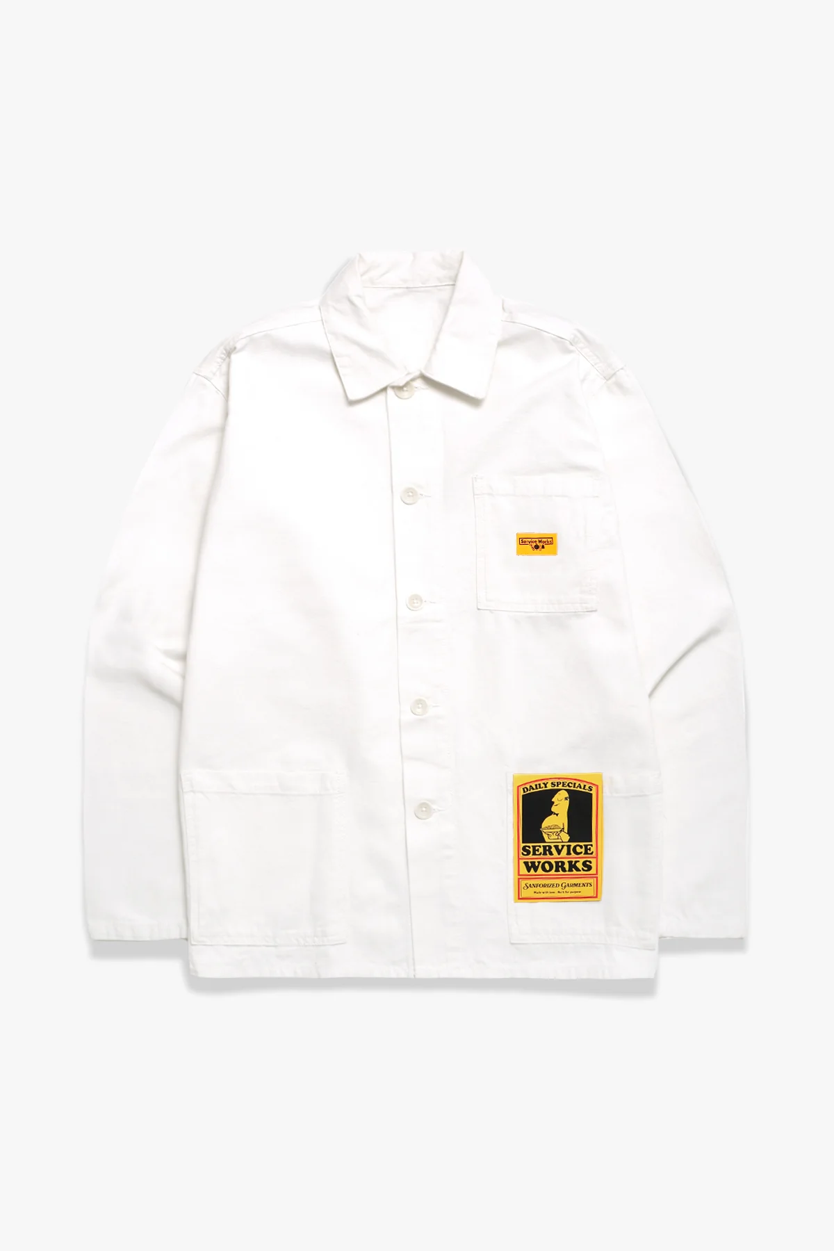 Classic Chore Shirt - Off White