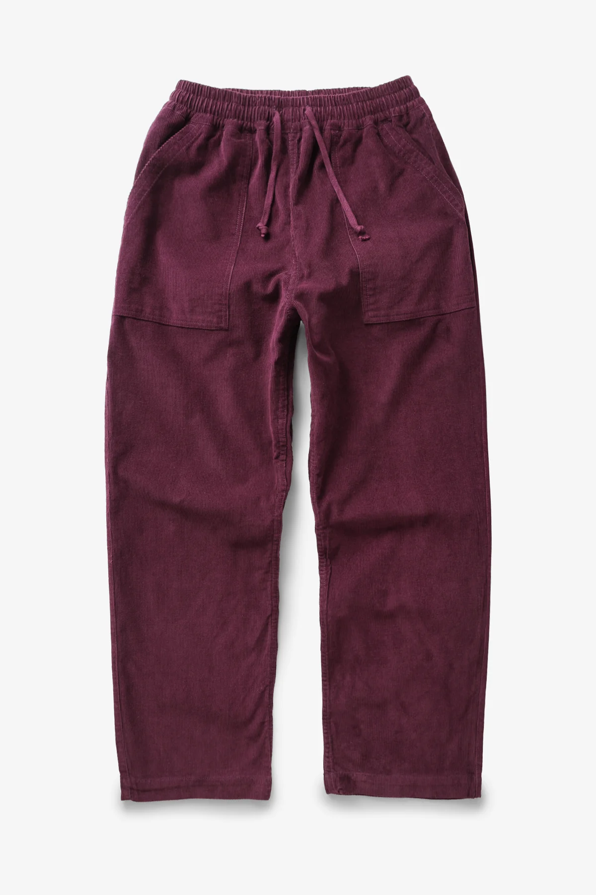 Corduroy Chef Pants - Plum