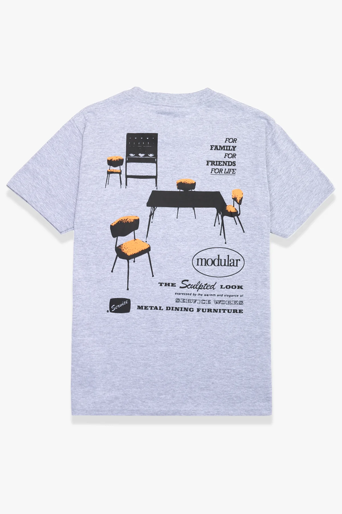 Dining Set Tee - Grey