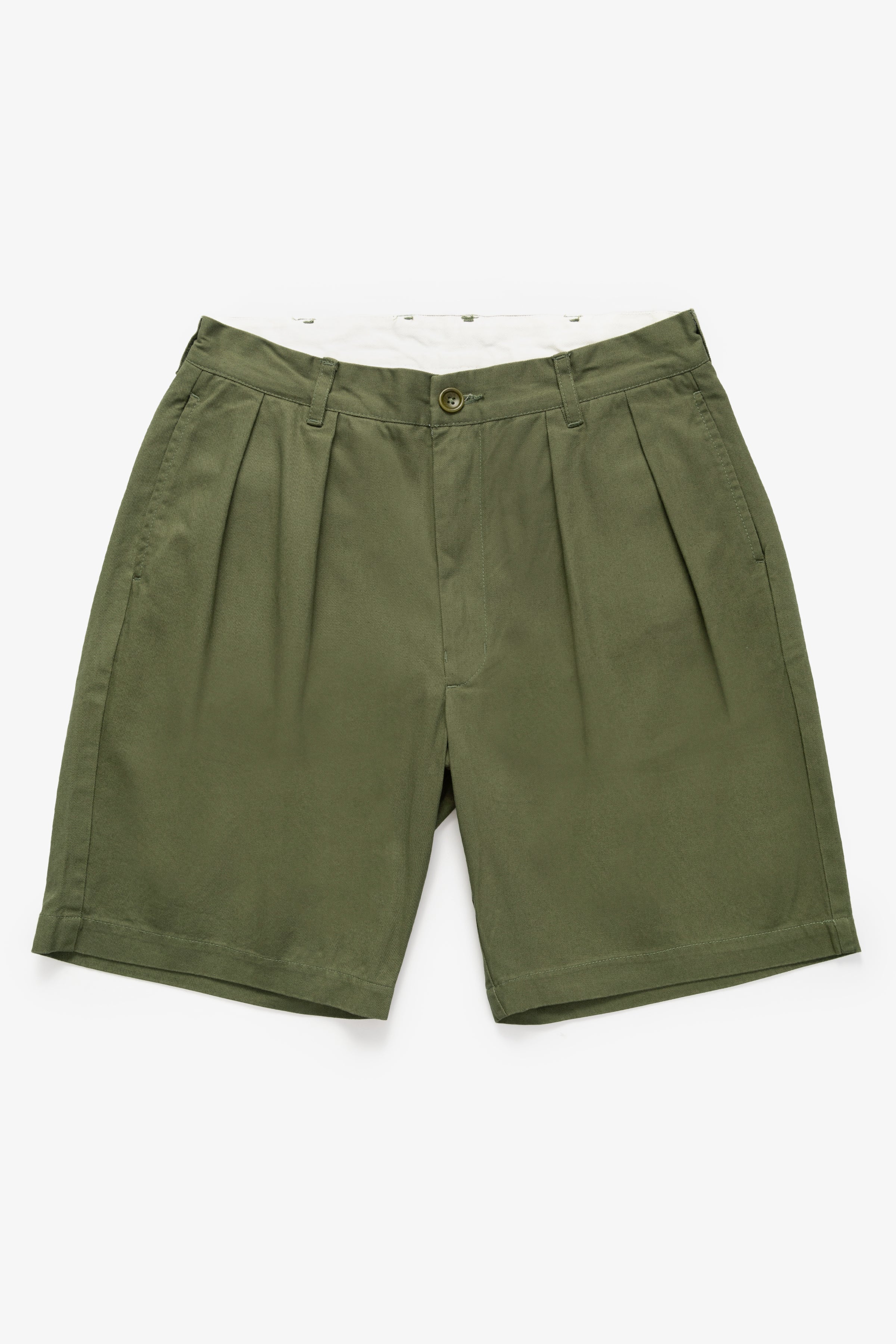 Drill Part Timer Shorts - Olive