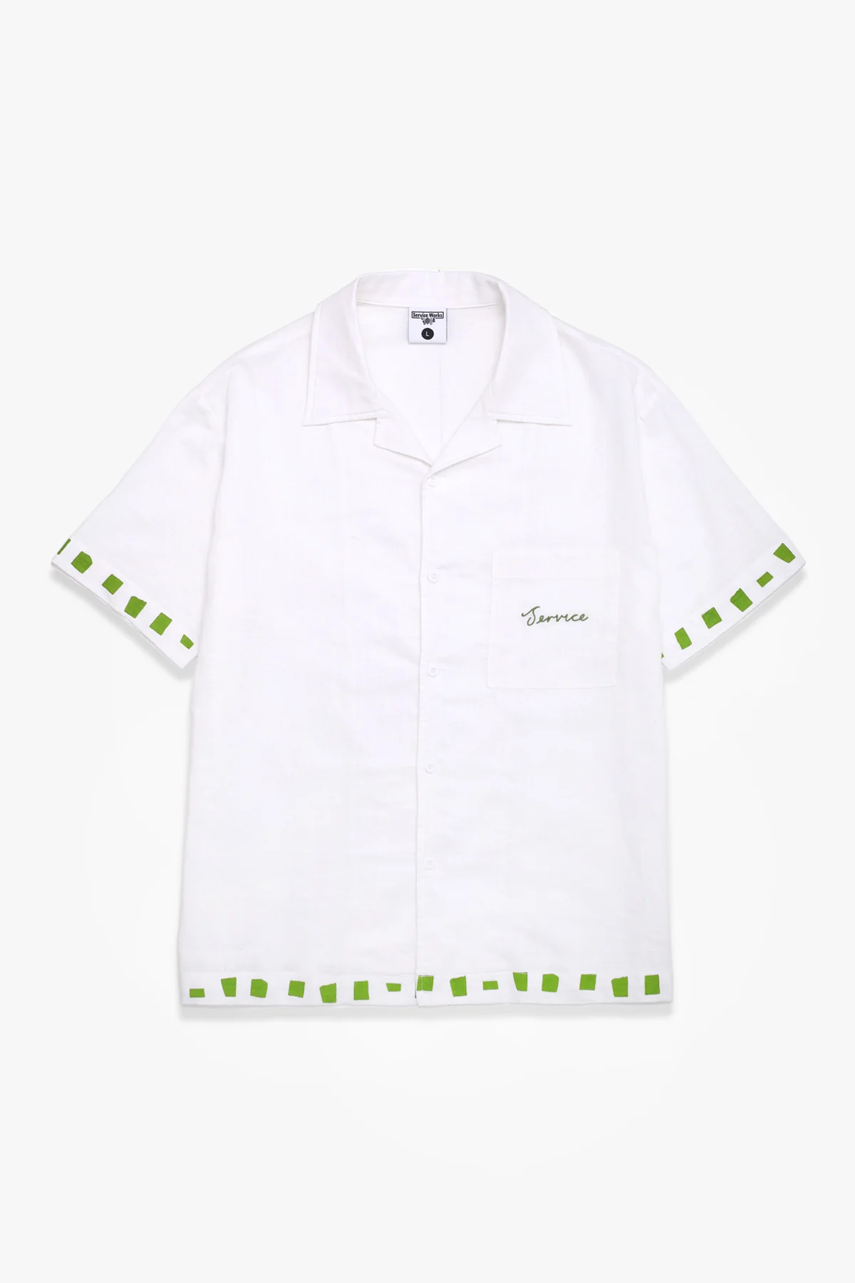 Linen Resort Shirt - White