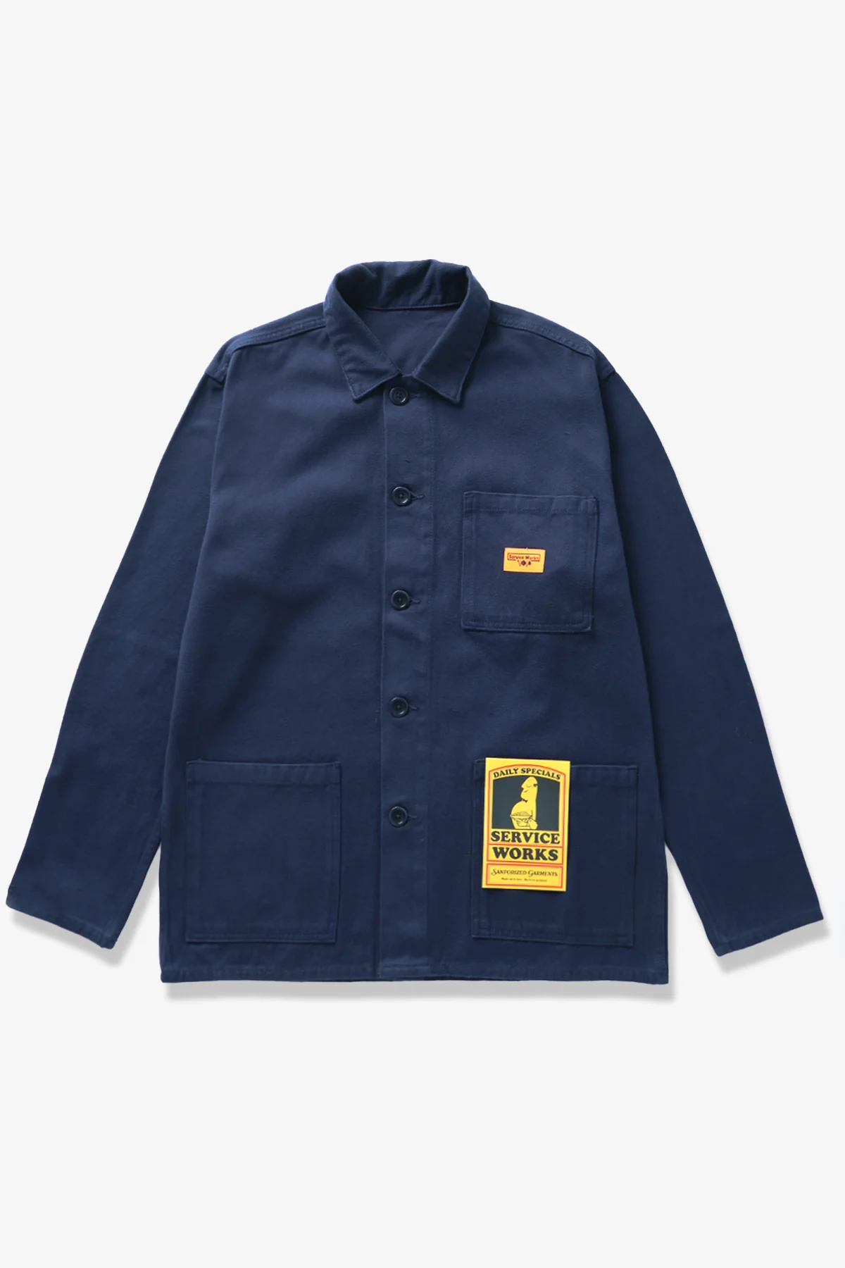 Moleskin Chore Shirt - Navy