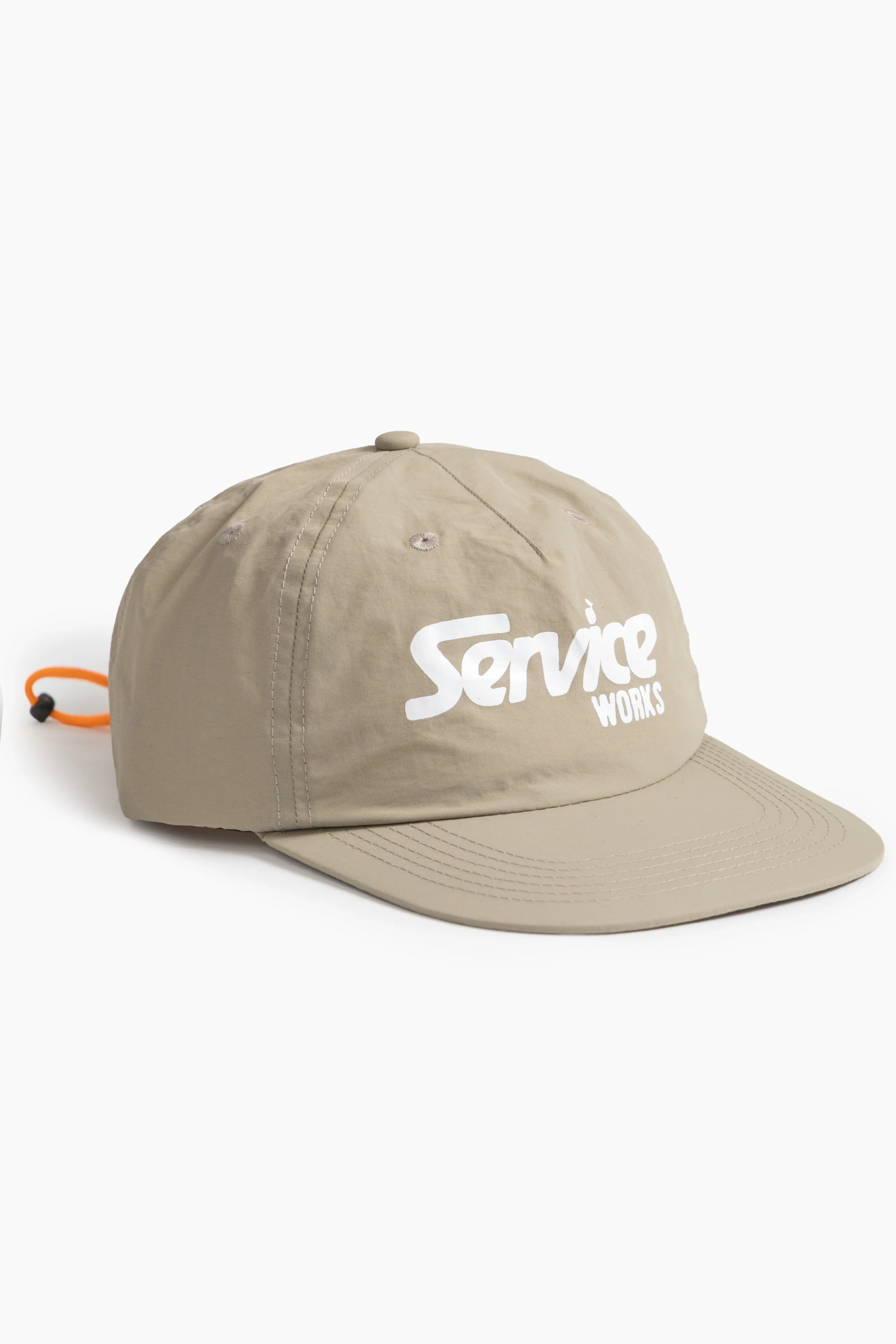 Nylon Drivers Cap - Khaki