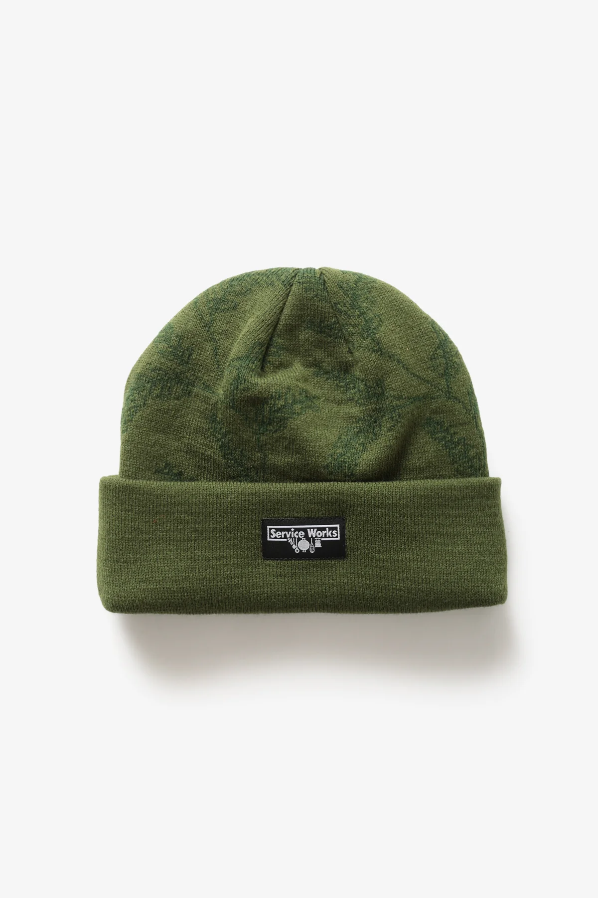 Olive Branch Beanie - Olive