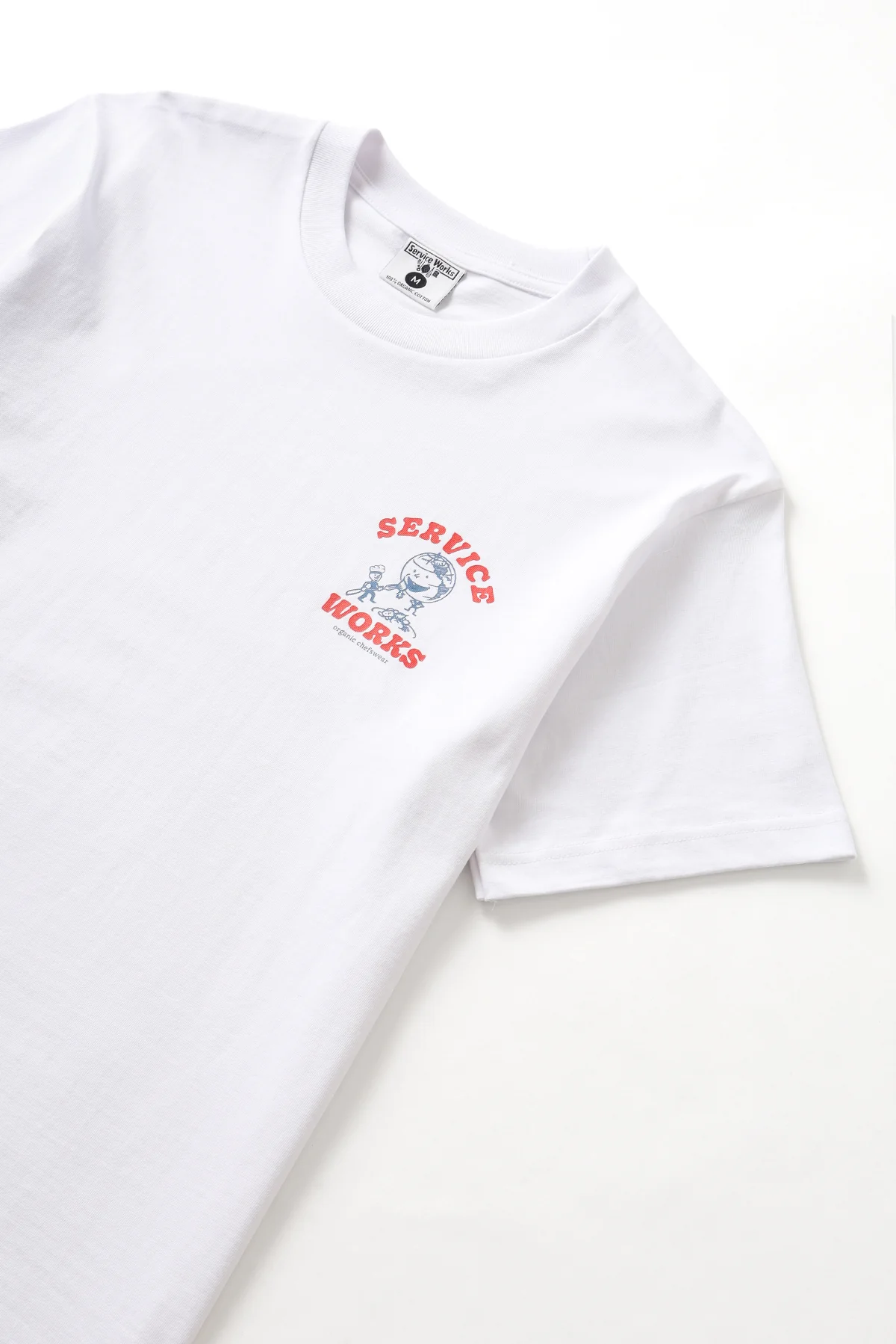 Organic Chefswear Tee - White - Image 2