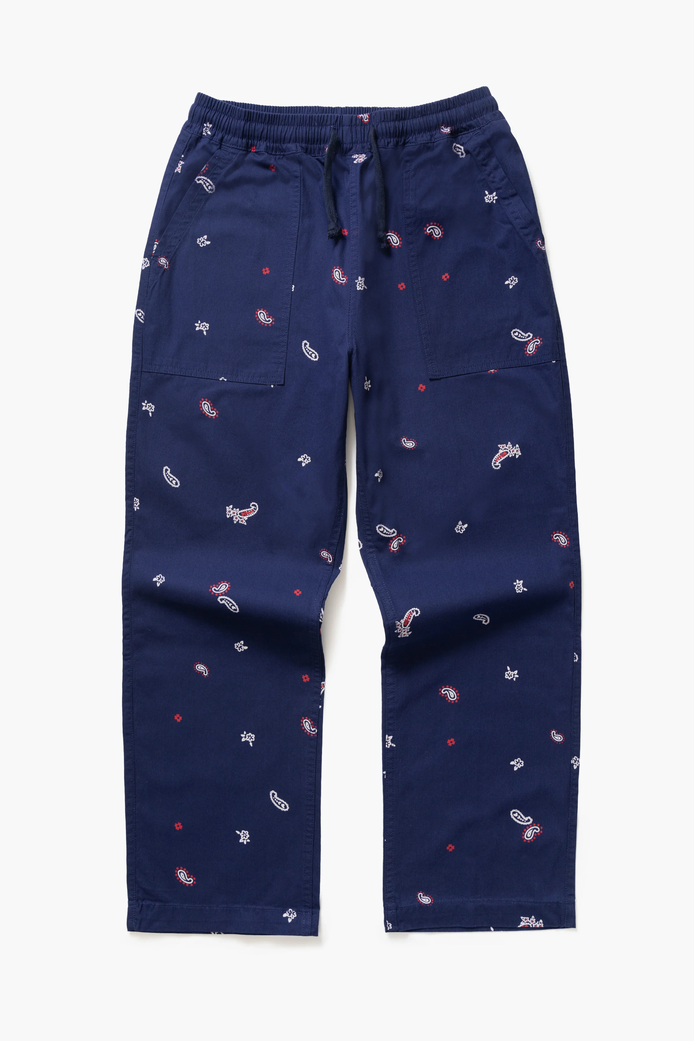 Paisley Chef Pants - Royal