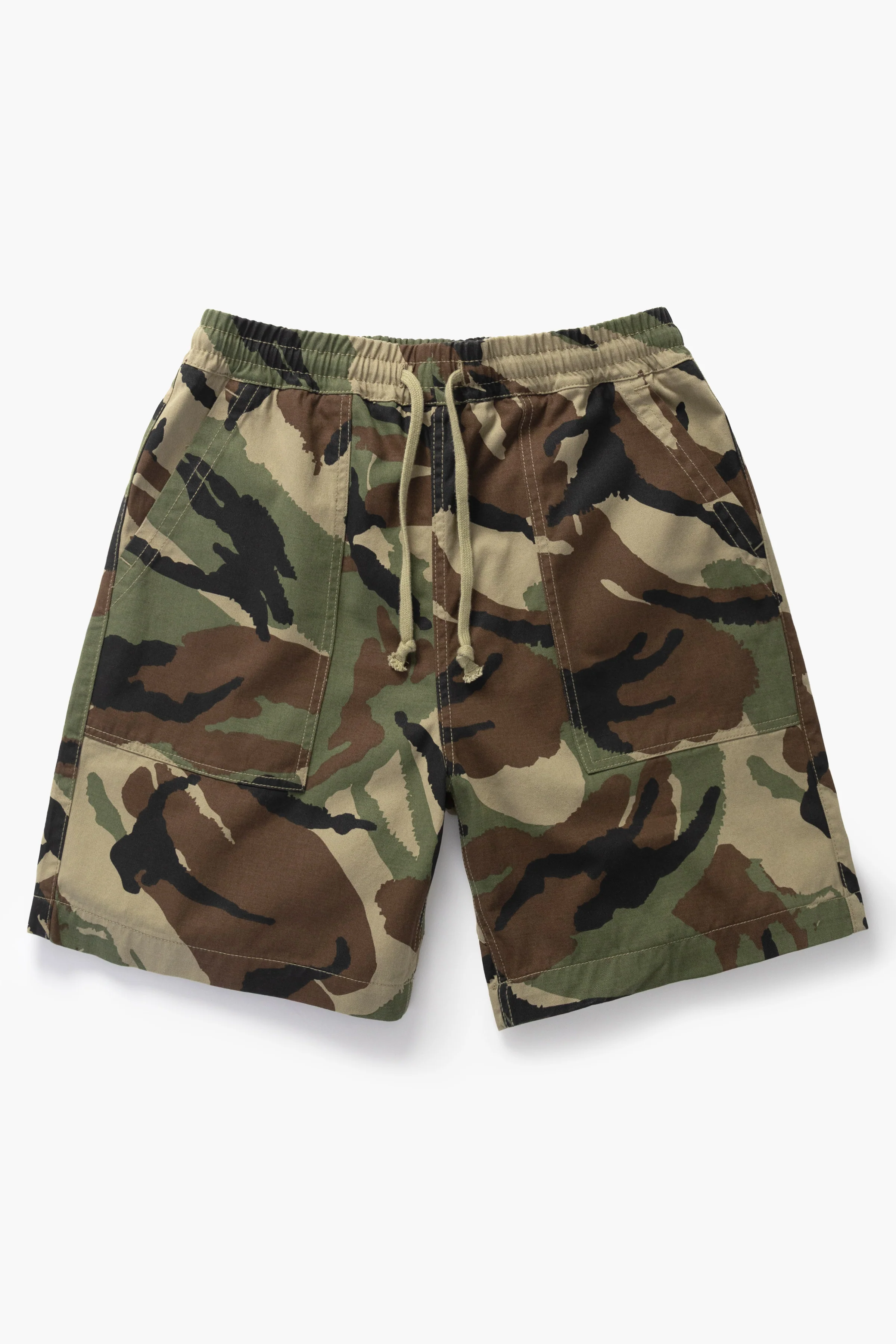 Patterned Chef Shorts - Woodland