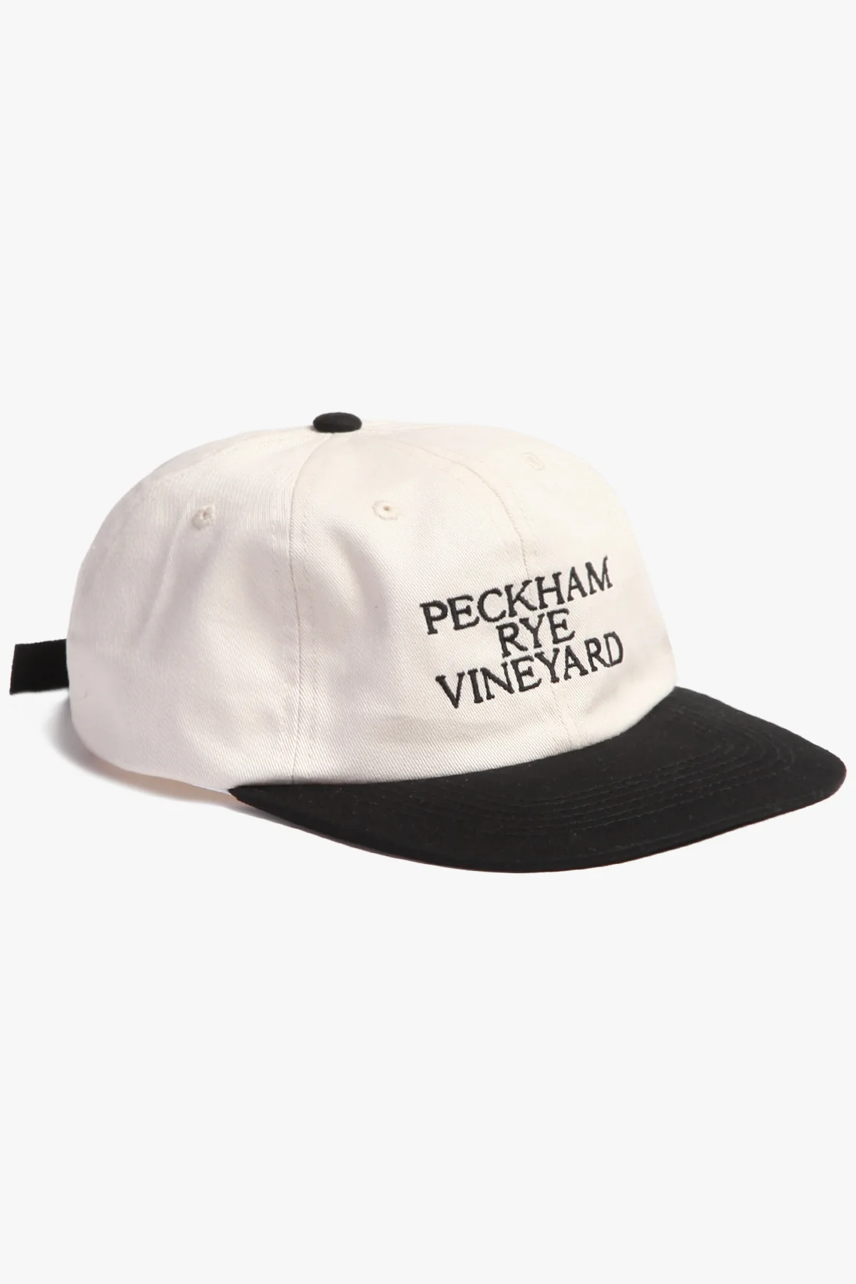Peckham Rye Vineyard Cap - Black/White