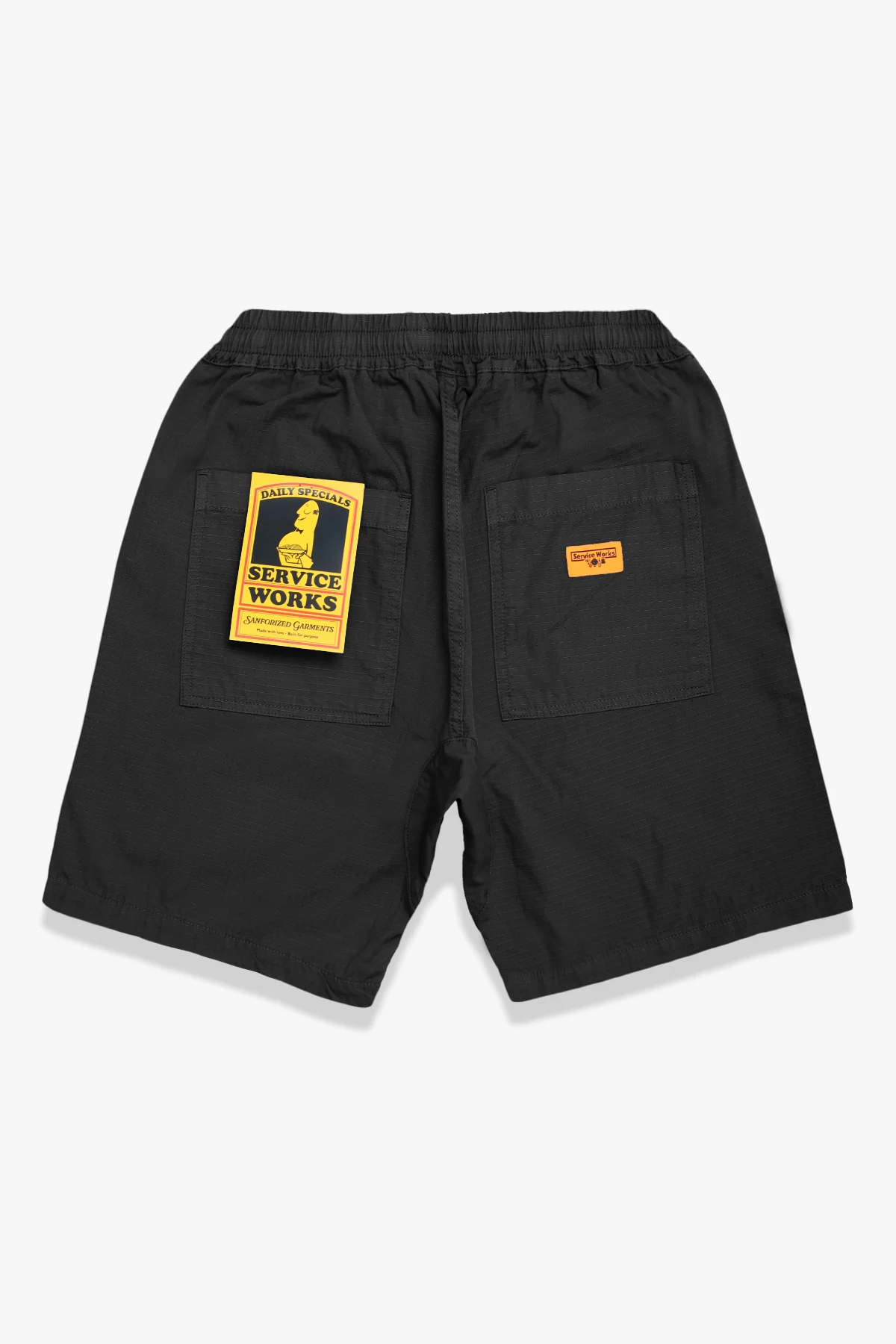 Ripstop Chef Shorts - Black