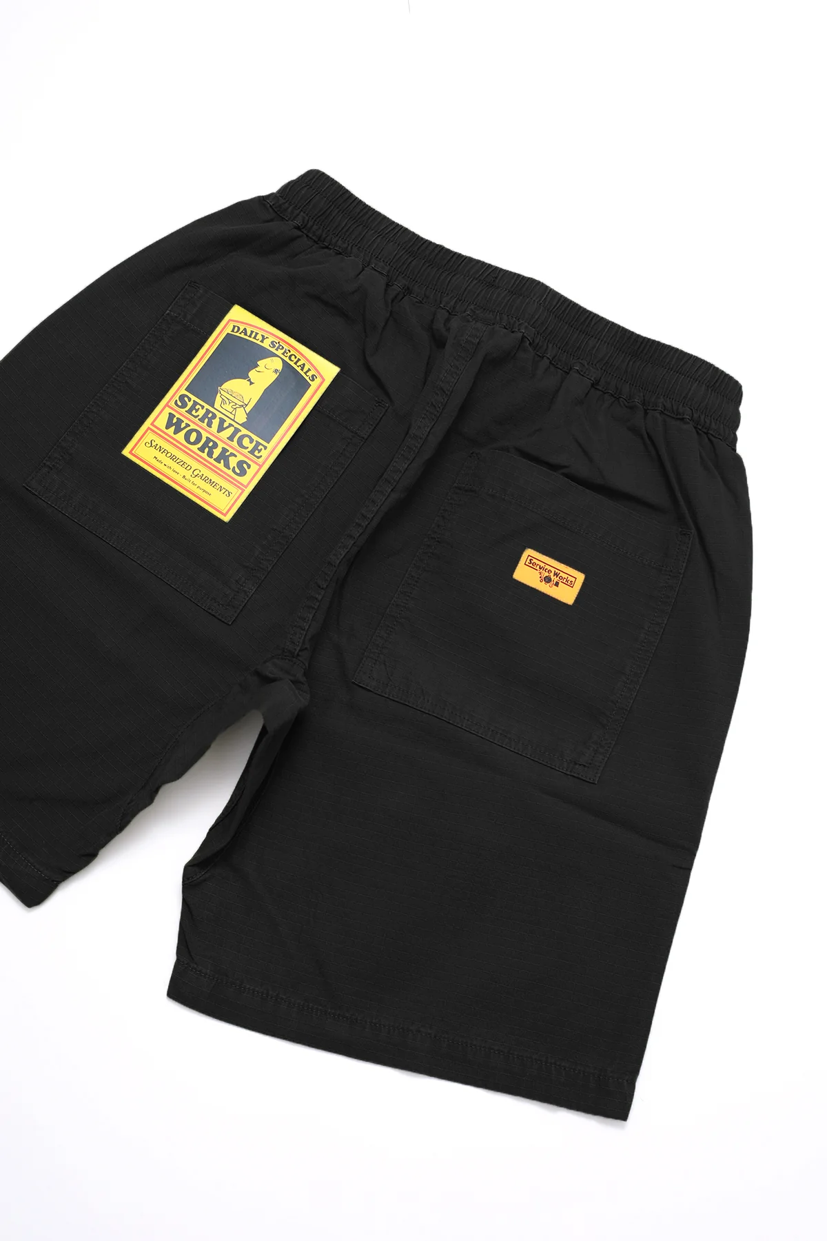 Ripstop Chef Shorts - Black - Image 2