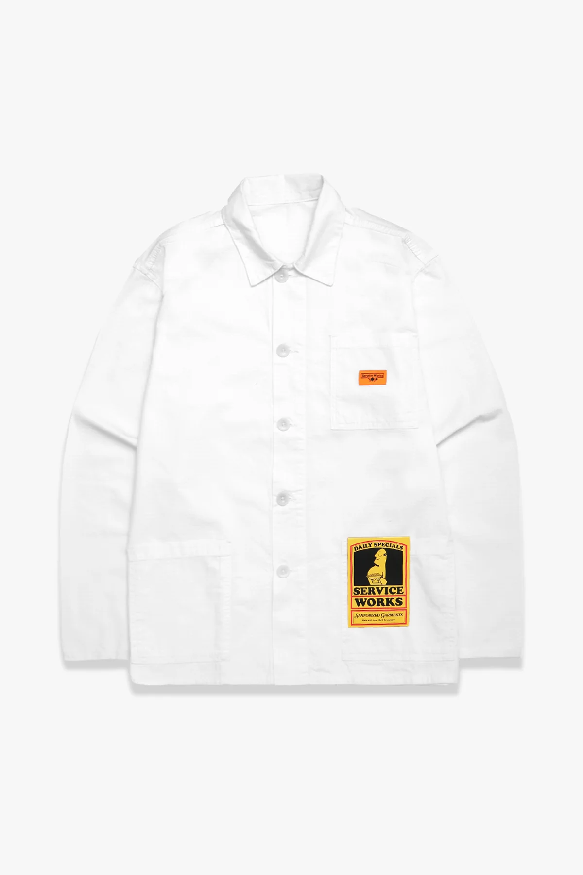 Ripstop Chore Shirt - Off White