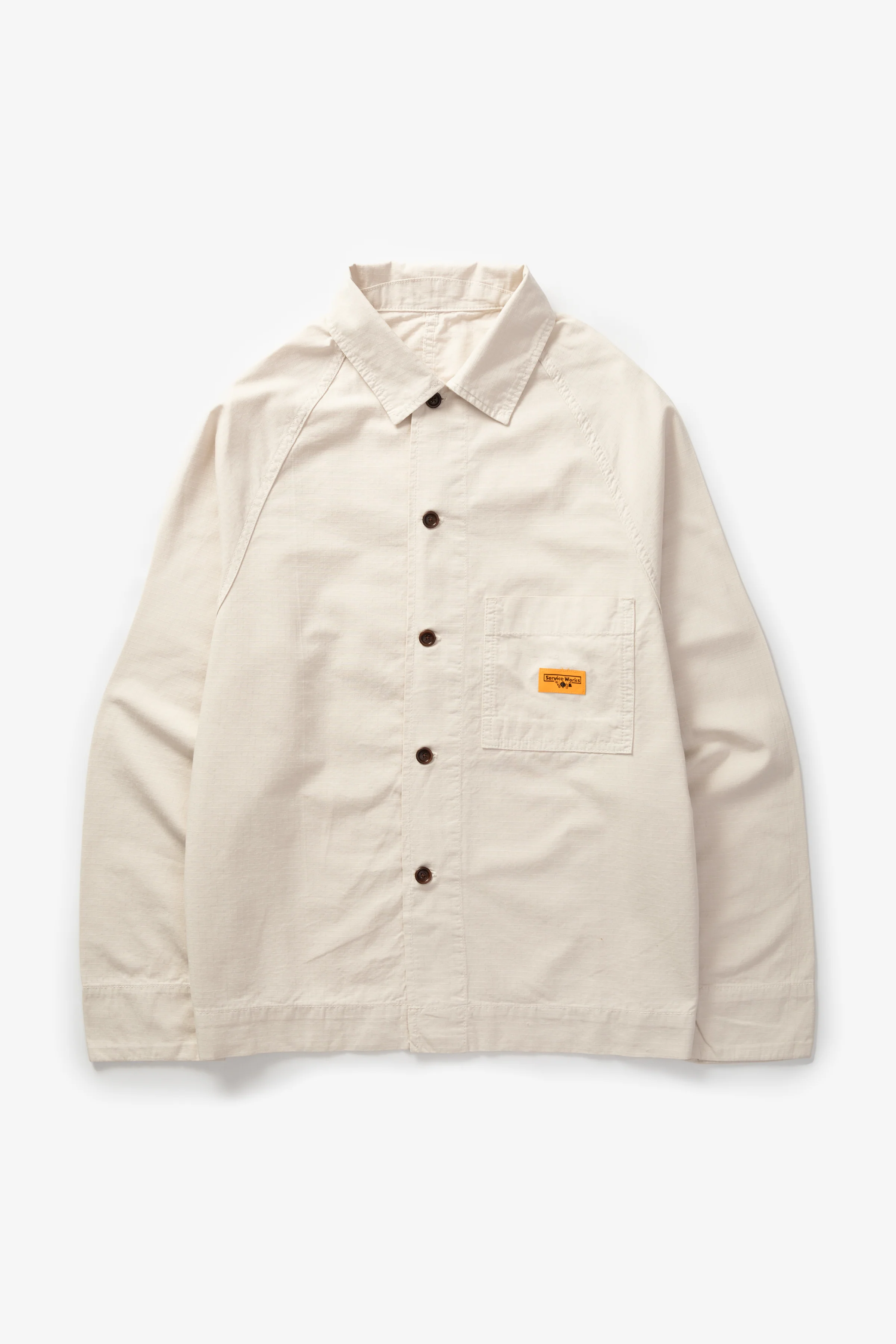 Ripstop Front Of House Jacket - Bone