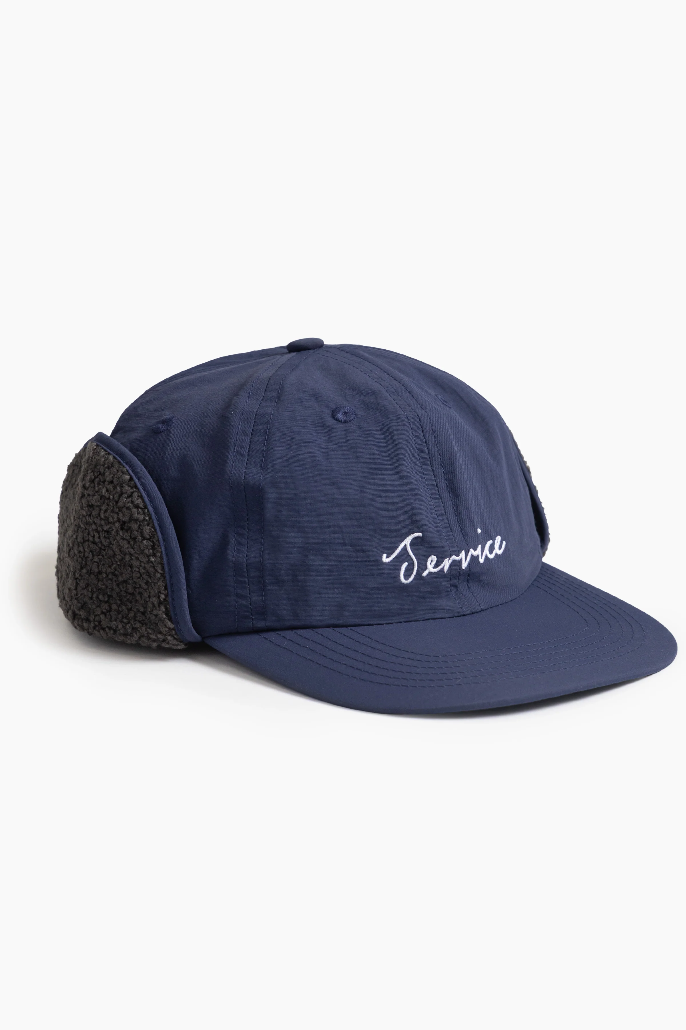 Script Trapper Hat - Navy