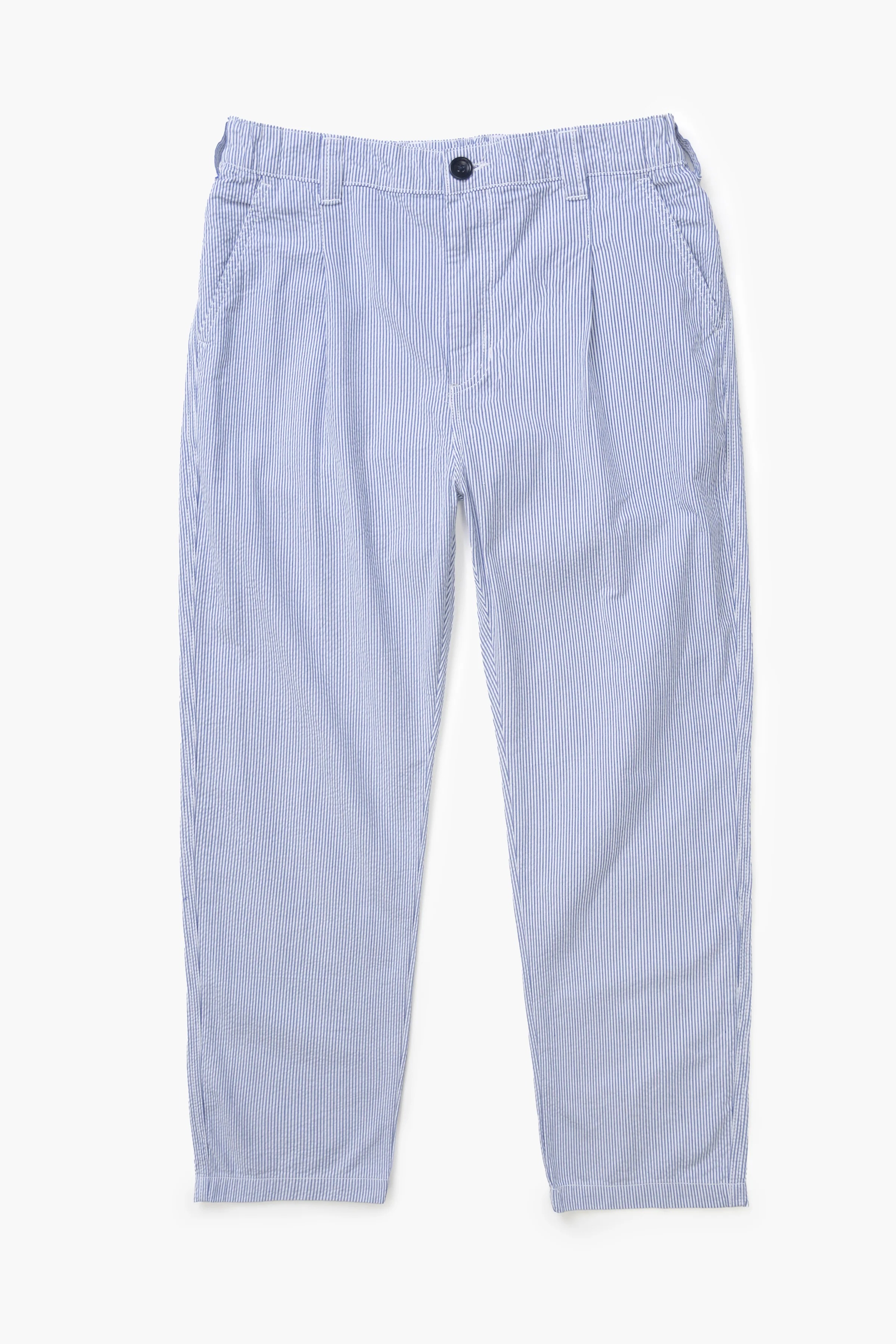 Seersucker Waiters Pant - Navy Stripe