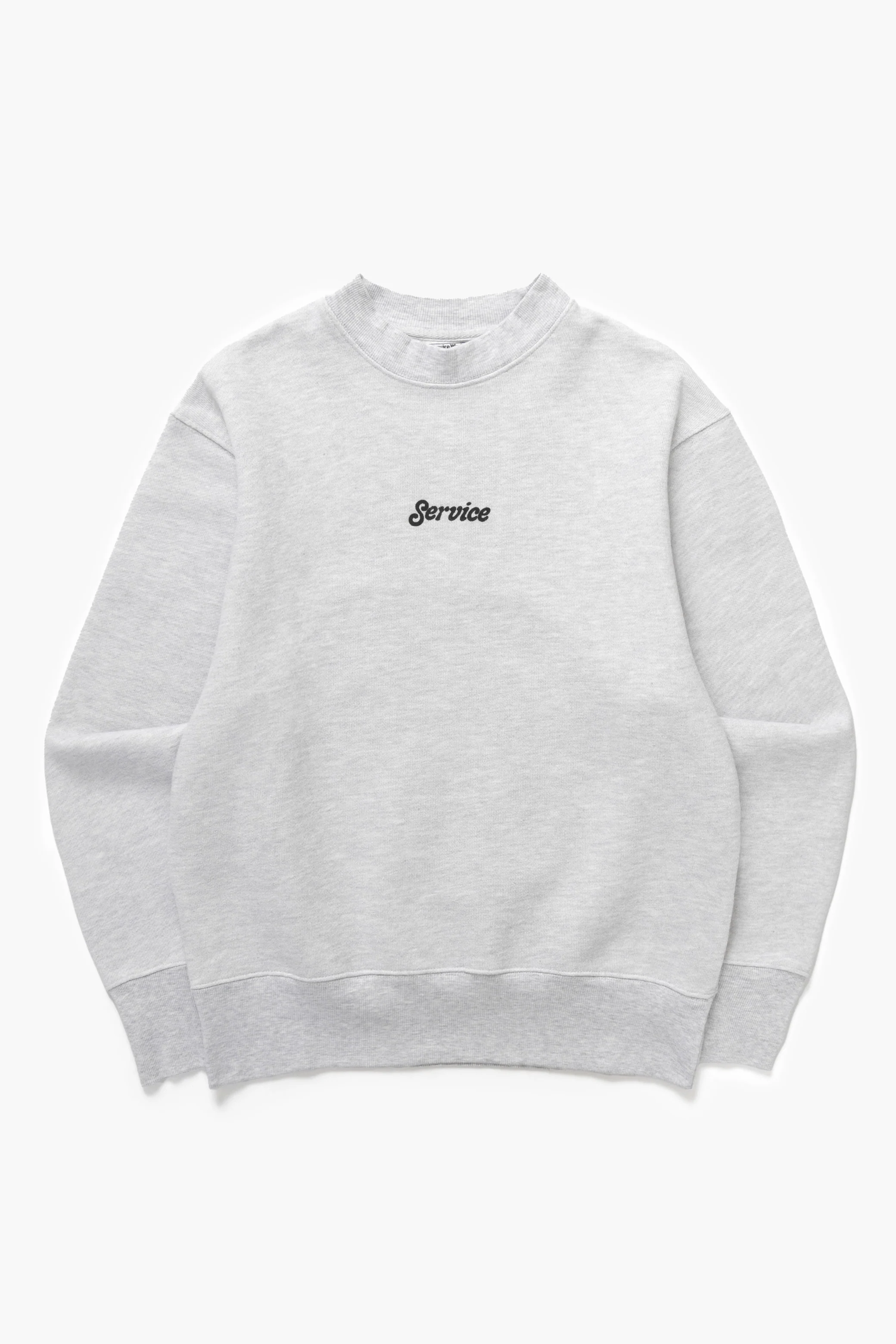 Service Logo Crewneck - Ash