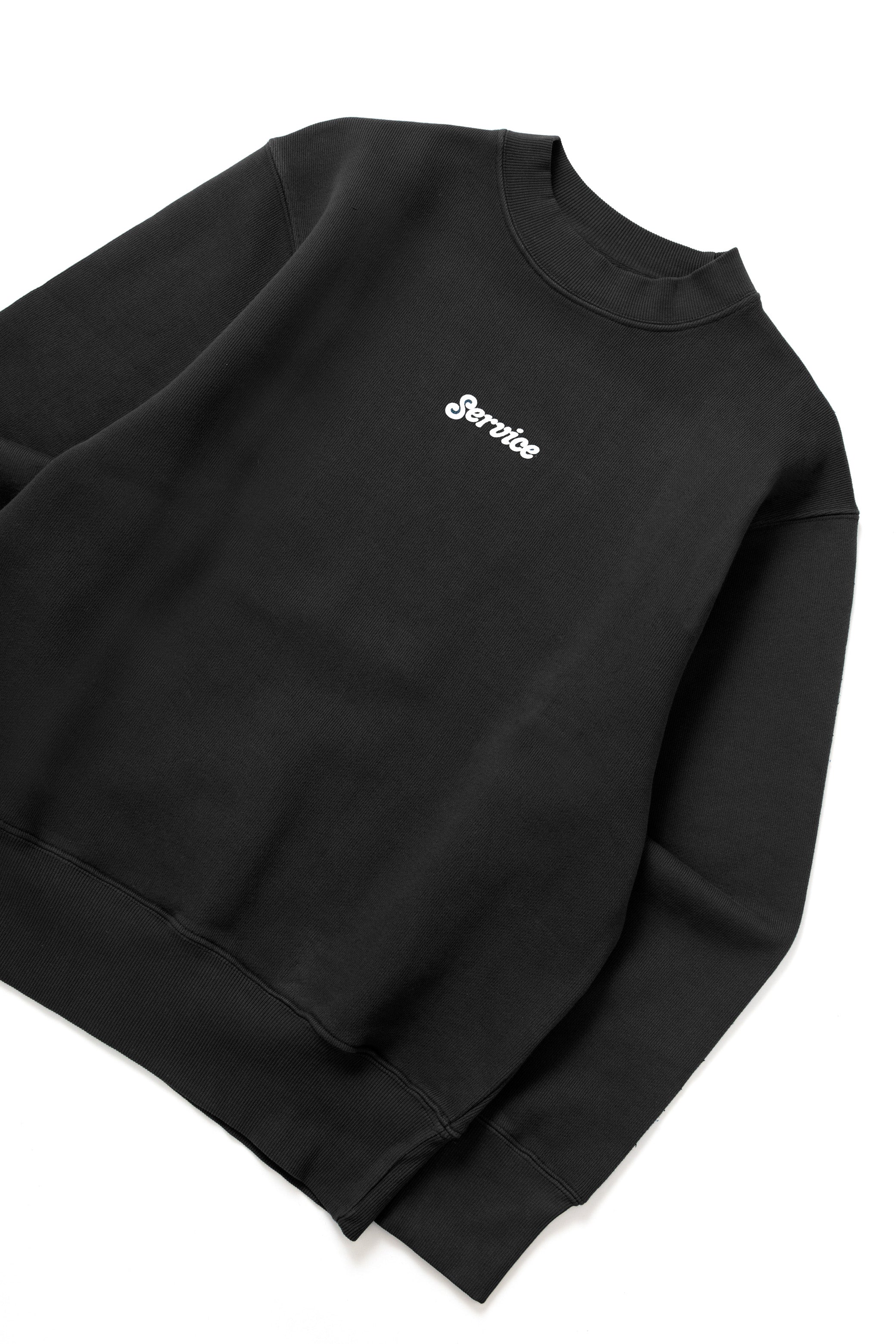 Service Logo Crewneck - Black - Image 2