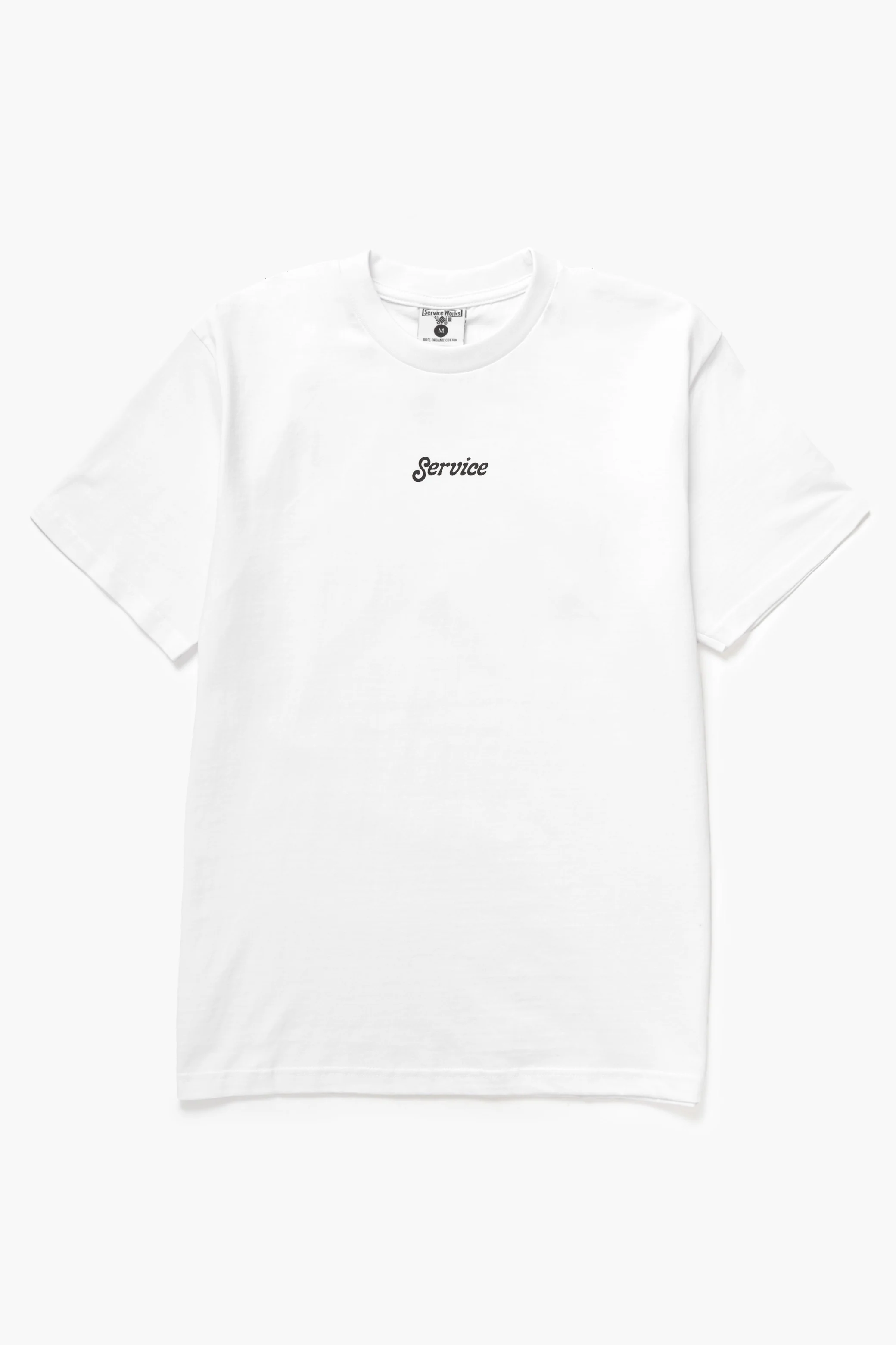 Service Logo Tee - White