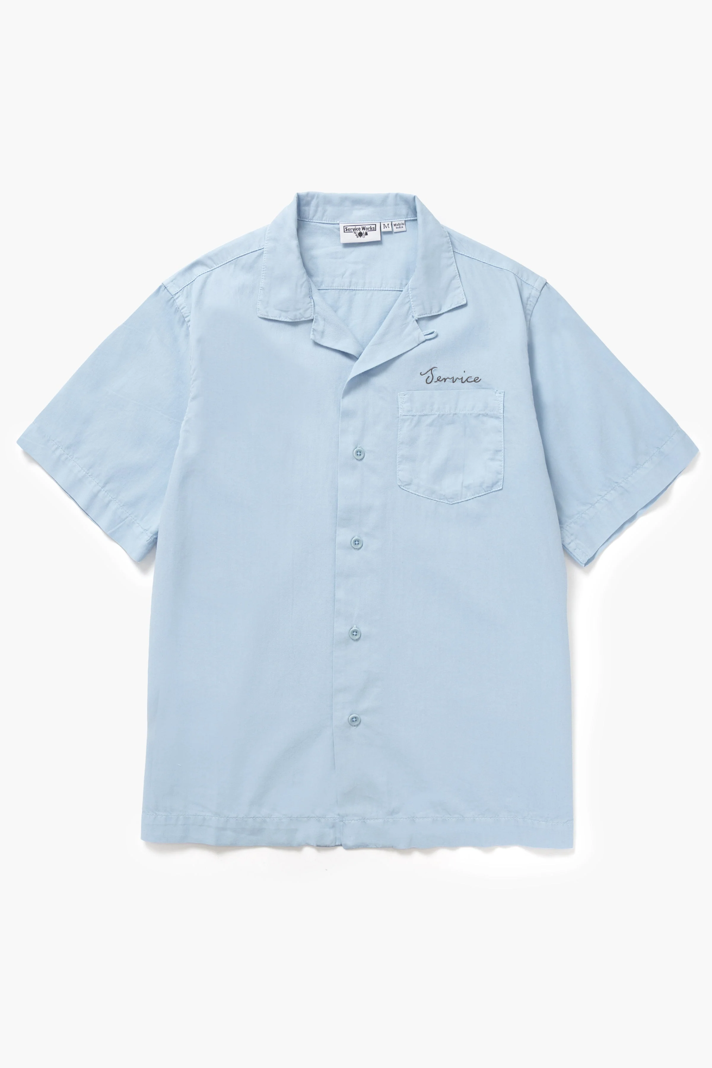 Embroidered Resort Shirt - Powder