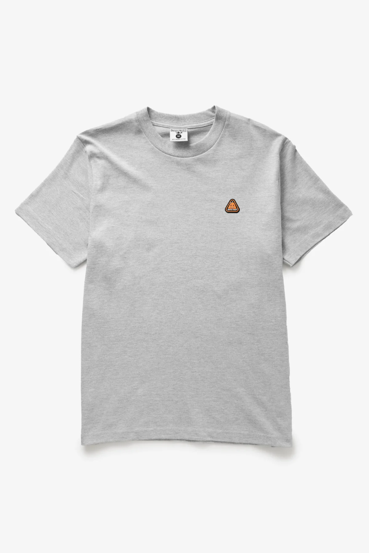 Sticker Tee - Heather Grey