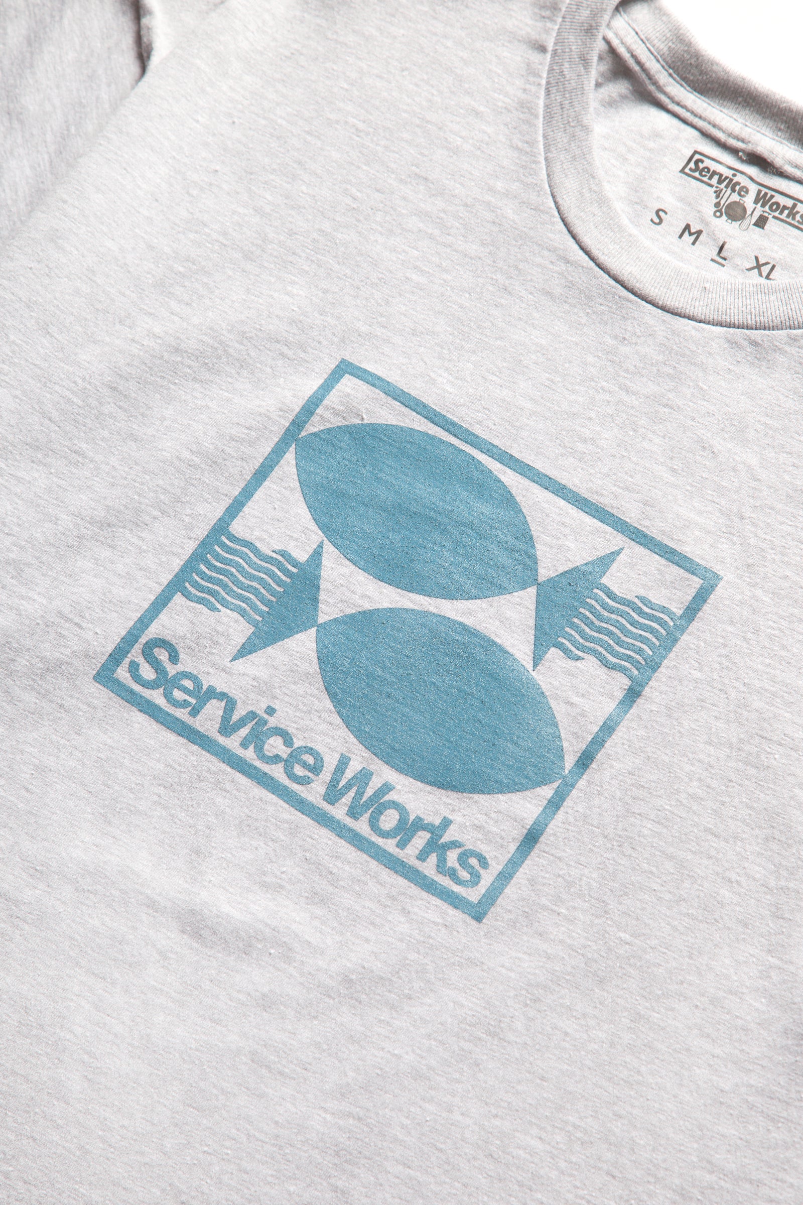 Turbot Tee - Heather Grey - Image 2