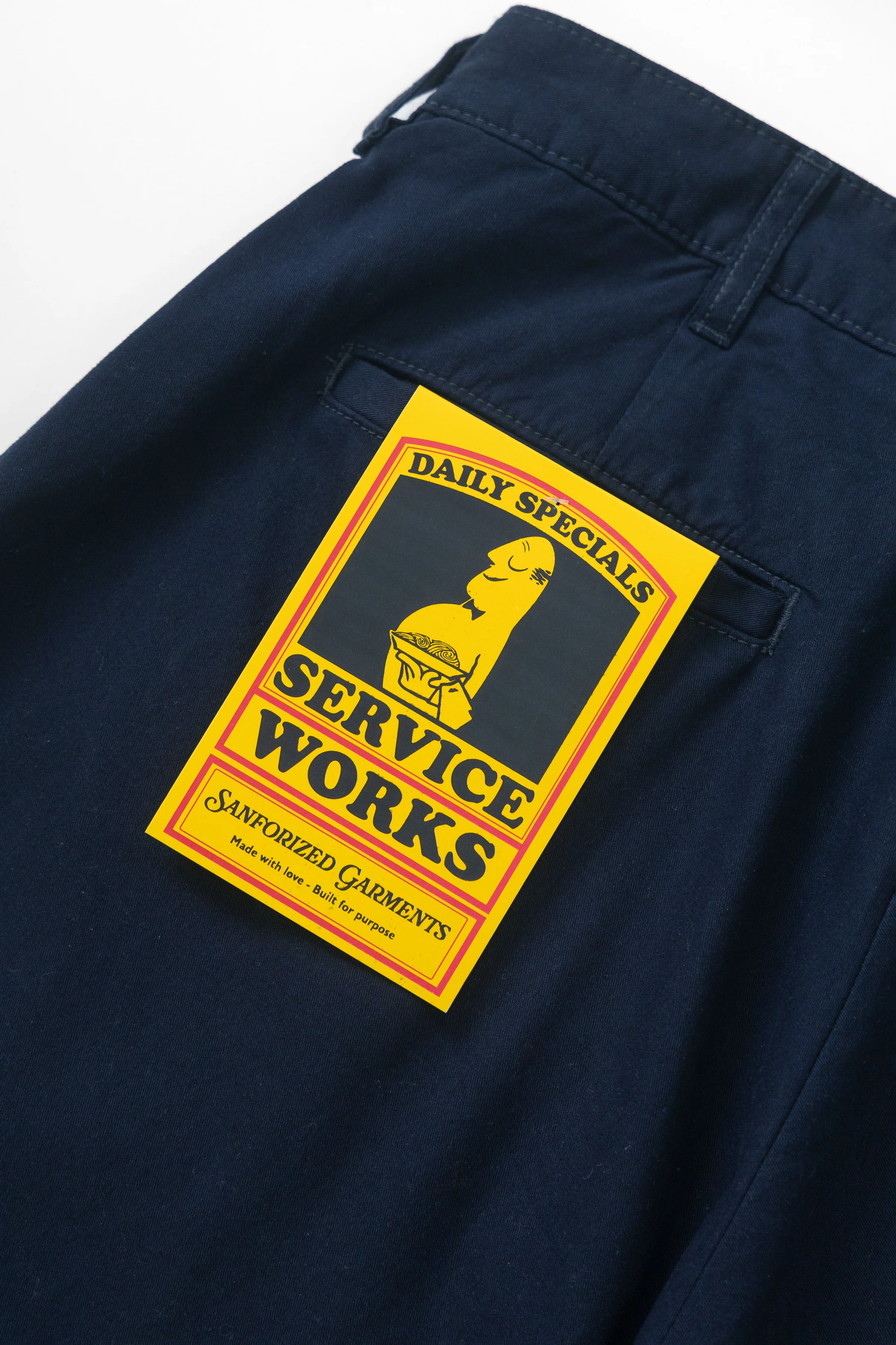 Twill Part Timer Shorts - Dark Navy - Image 6