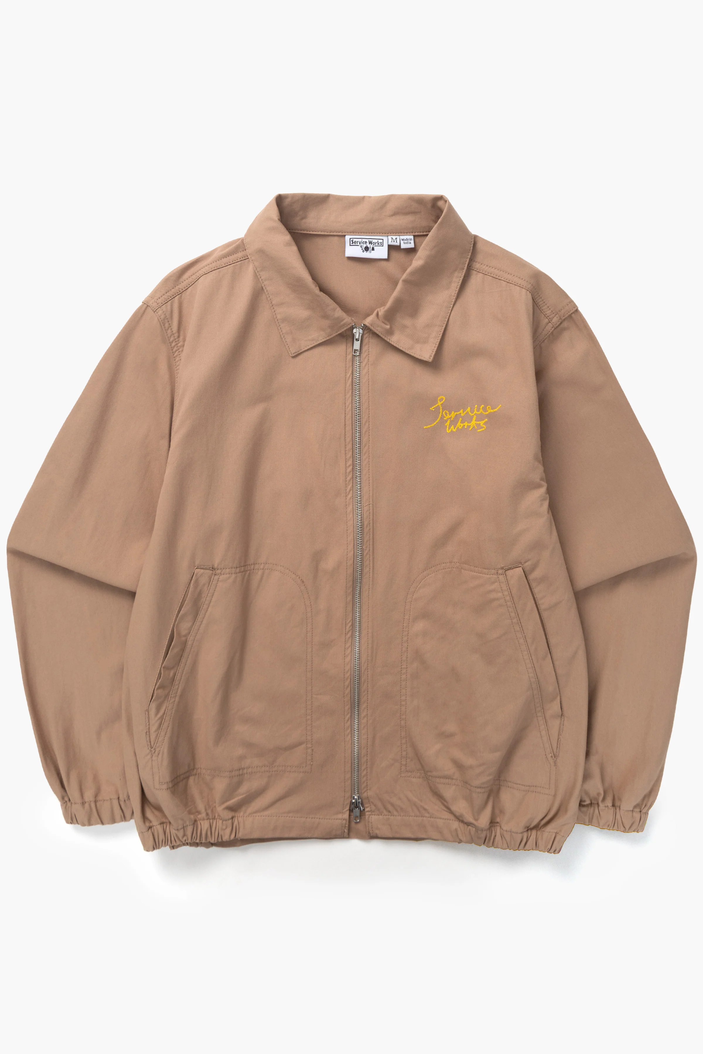 Twill Work Jacket - Mushroom