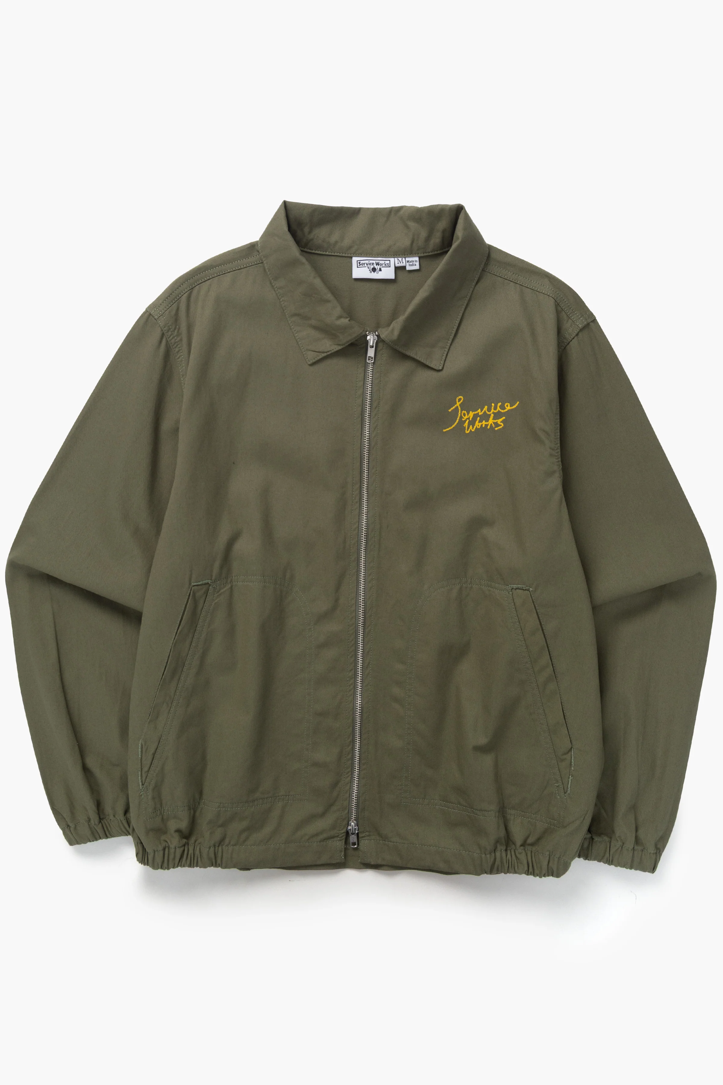 Twill Work Jacket - Olive