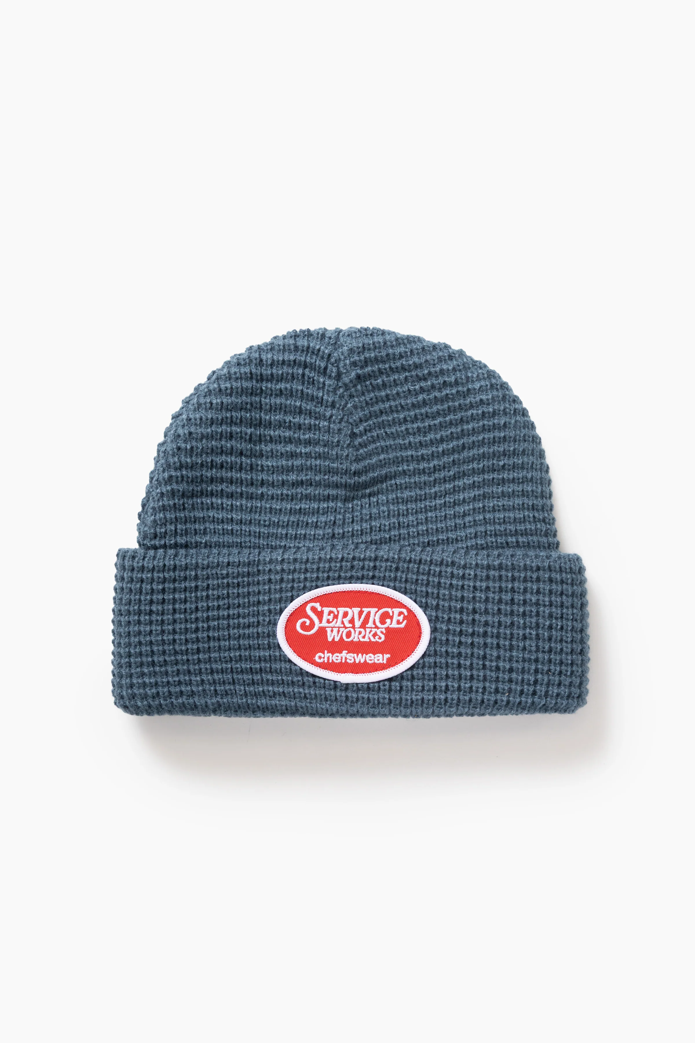 Waffle Patch Beanie - Teal