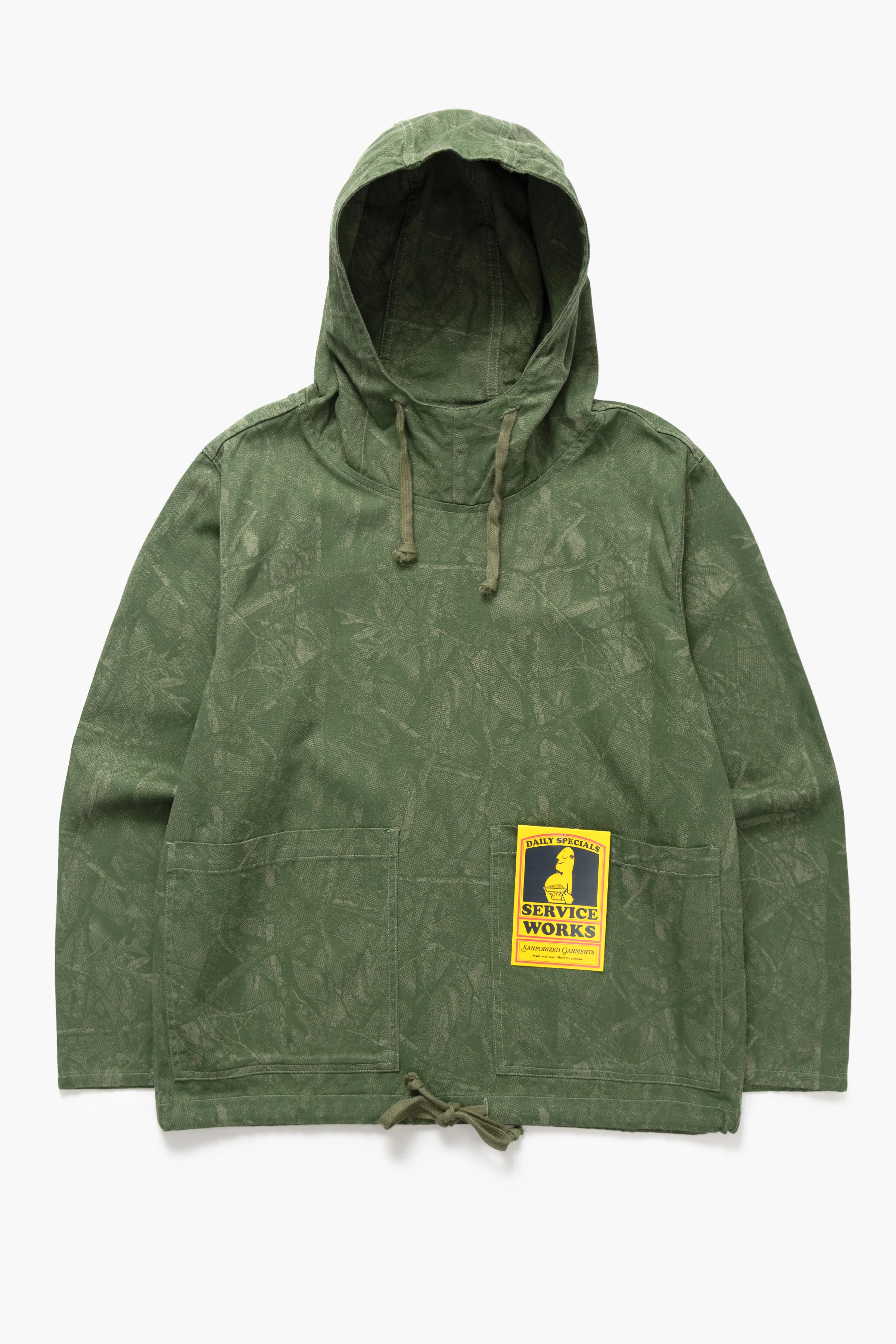 Xerox Camo Market Smock - Olive